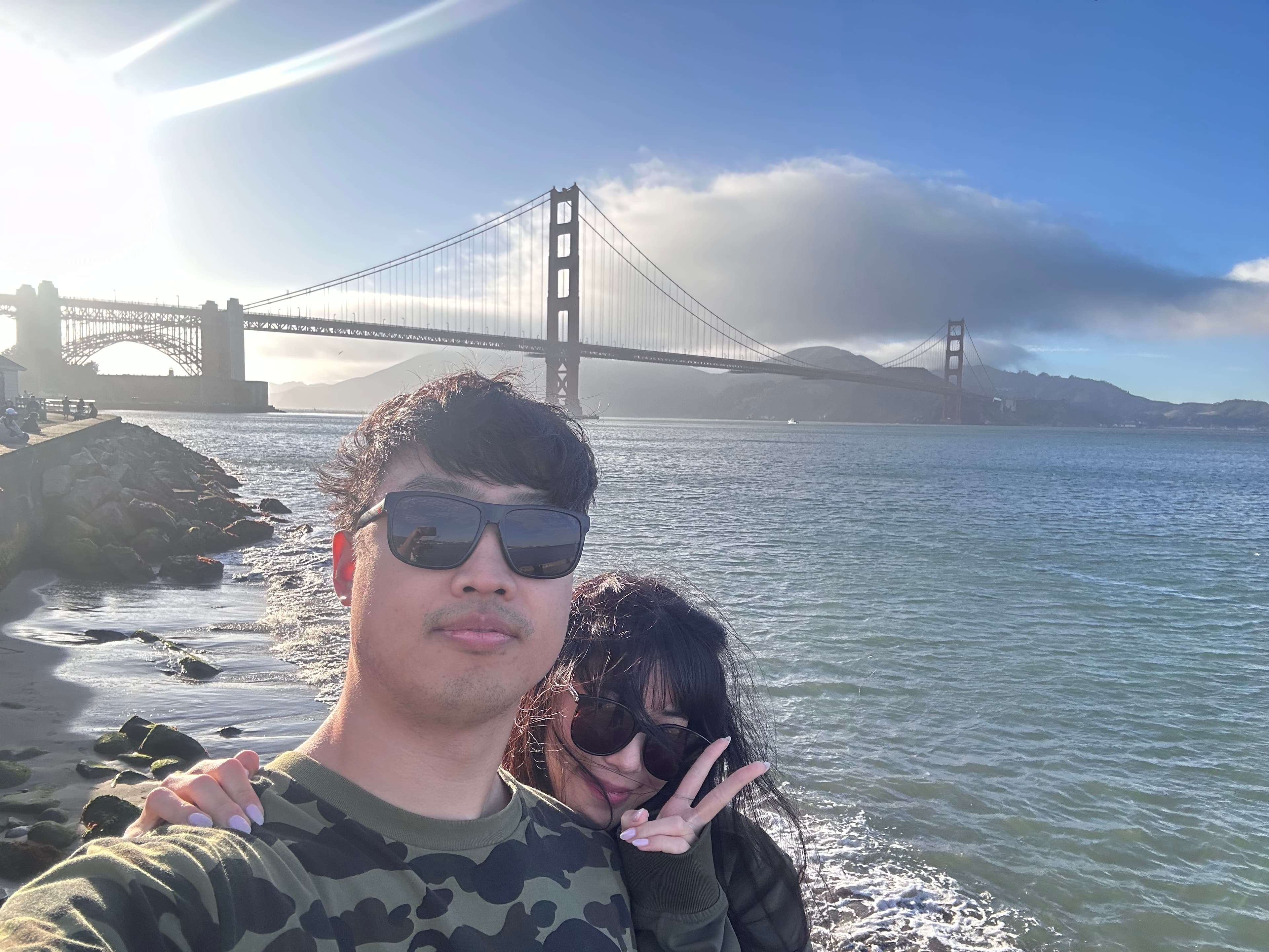 Jin and Tony in San Francisco